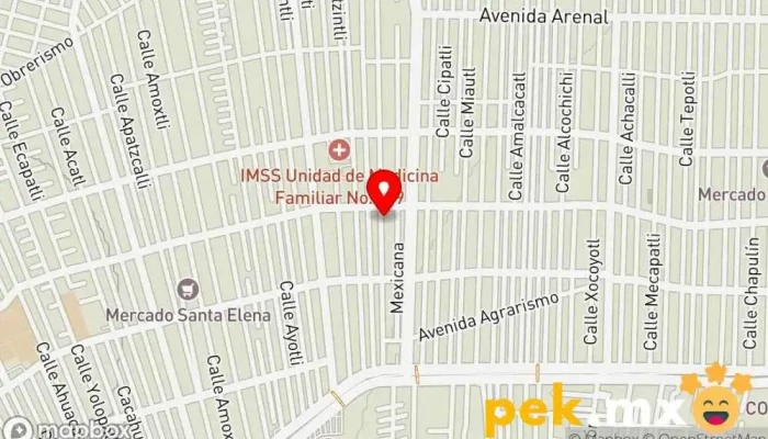 mapa de electrico Reyes Taller de automóviles en Chimalhuacán