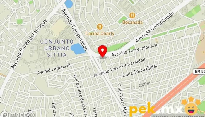 mapa de Eléctrico 