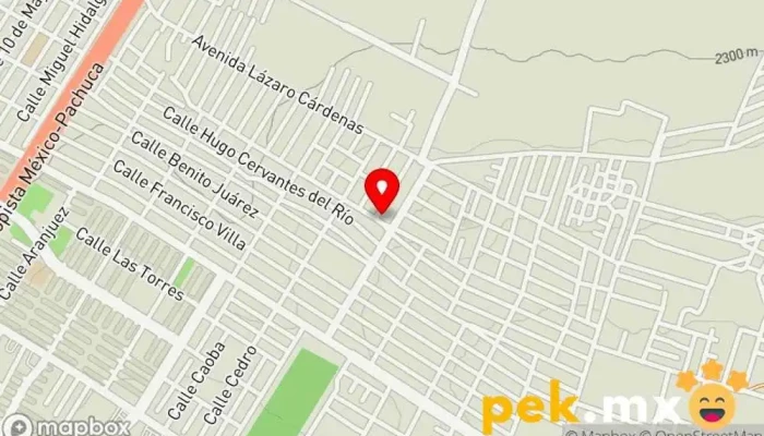 mapa de Eléctrico Teo Servicio de reparación de sistemas eléctricos para automóviles en San Martín Azcatepec