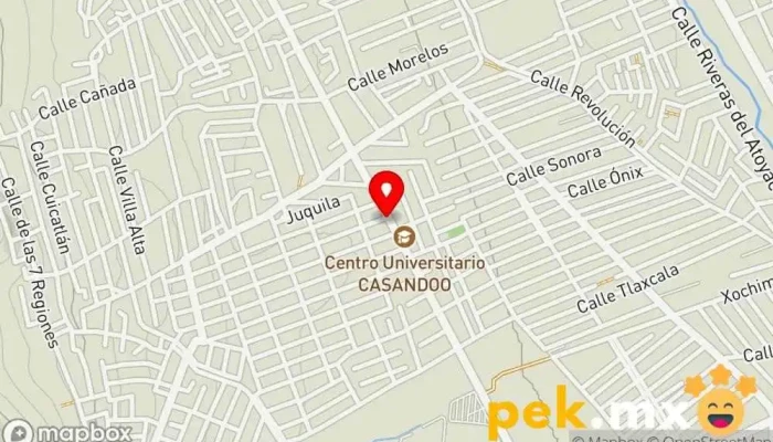 mapa de Eléctrico Uriel Electricista en Santa María Atzompa