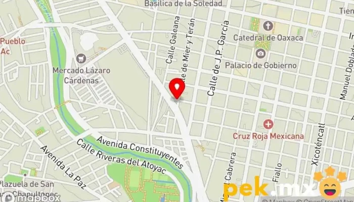mapa de Electro Plomería 