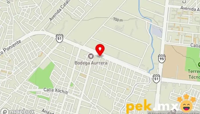 mapa de Electro Sur Norte Electricista en Iguala de la Independencia