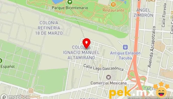 mapa de Electrohm Servicios Electricista en Miguel Hidalgo, Ciudad de México