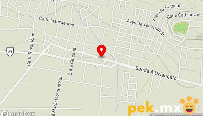 mapa de Electroiluminacion 8 de enero Electricista en Huandacareo