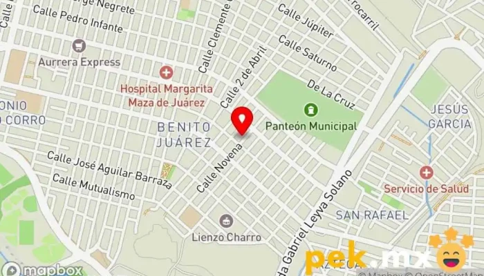 mapa de Eléctronica Zatarain Electricista en Mazatlán