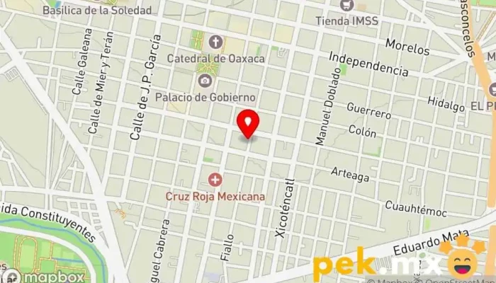 mapa de ELEKTEL INGENIERIA Servicio de instalación eléctrica en Oaxaca de Juárez