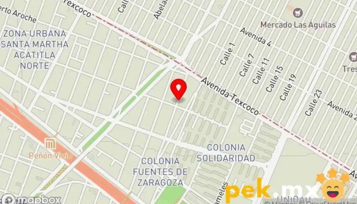 mapa de Eletricidad en general mantenimiento e instalacion Contratista general en Iztapalapa, Ciudad de México