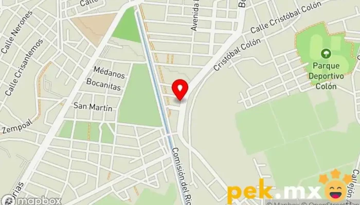mapa de EMARZA -Venta de materiales e instalación de materiales eléctricos. Ingeniero en Guasave