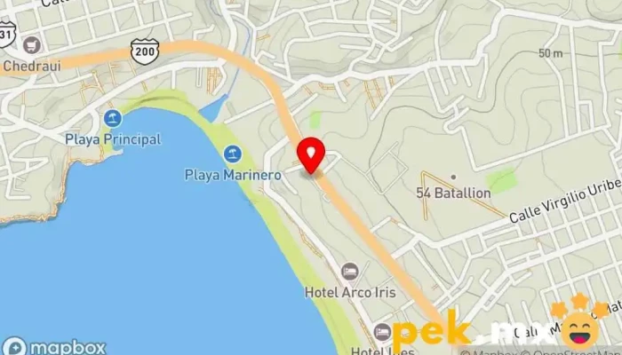 mapa de Energía Verde de Oaxaca  en Brisas de Zicatela