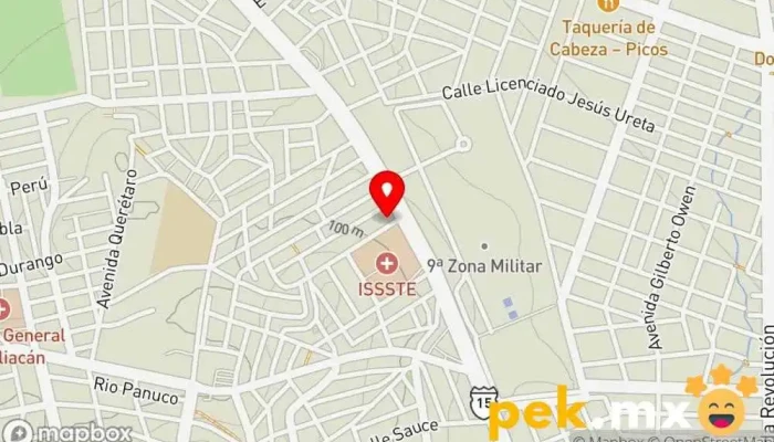mapa de Energia y Sistemas Servicio de instalación eléctrica en Culiacán Rosales