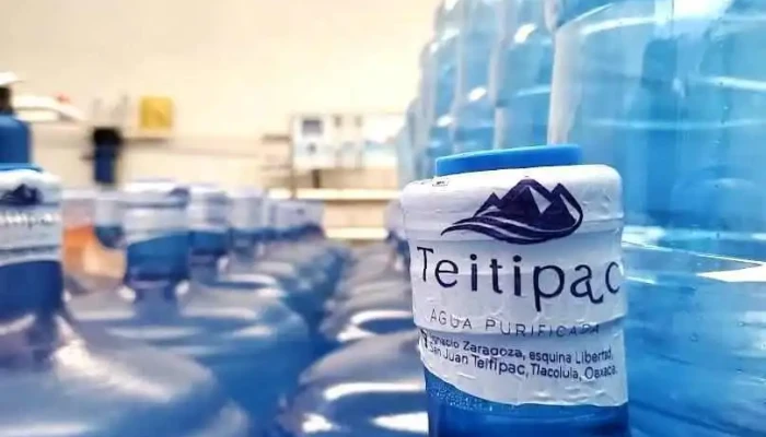 Envasadora de agua purificada Teitipac - San Juan Teitipac