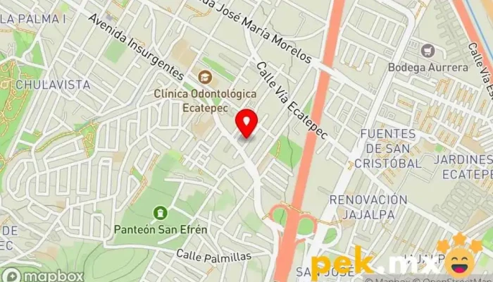 mapa de Escuela mexicana de electricidad Escuela en Ecatepec de Morelos
