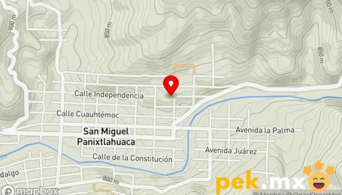 mapa de Escuela Telesecundaria Progresista Comunitaria de Panixtlahuaca Escuela en San Miguel Panixtlahuaca