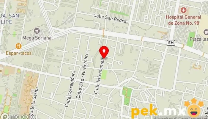 mapa de Estrategias Tecnológicas en Energía S. A. de C. V. Servicio de instalación eléctrica, Contratista de aire acondicionado, Fontanero en Coaclaco de Berriozabal