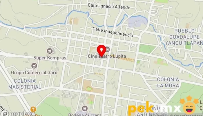 mapa de FerreKasa Aldama Ferretería, Tienda de materiales para la construcción, Tienda de electricidad, Tienda de iluminación, Tienda de artículos de fontanería en Santiago Tianguistenco de Galeana