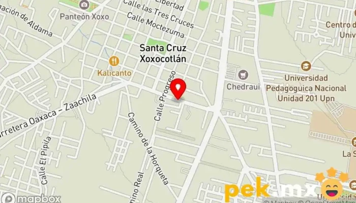 mapa de Ferretería Crucero Electrico 33 Tienda de herramientas, Tienda de materiales para mampostería sin mortero, Tienda de artículos de fontanería, Tienda de herramientas y troqueles en Santa Cruz Xoxocotlán