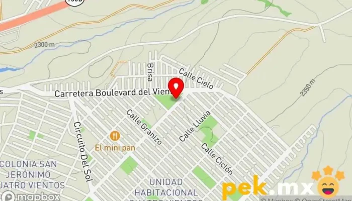 mapa de Ferretería La Universal Electricista en Ixtapaluca