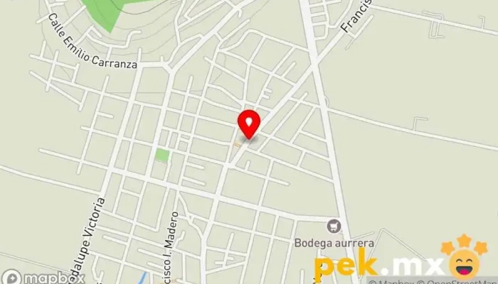 mapa de Ferreteria Montelongo Electrica Ferretería en Tangancícuaro de Arista