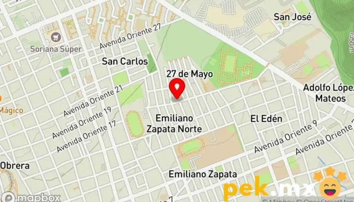 mapa de Figa Instalaciones Eléctricas Electricista en Orizaba