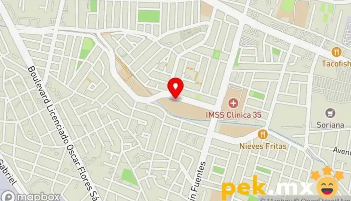 mapa de G&A Soluciones Servicio de instalación eléctrica en Juárez