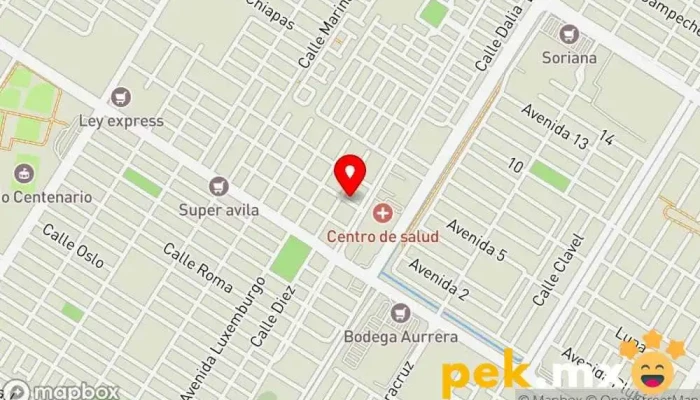 mapa de GASADI LOS MOCHIS  en Los Mochis