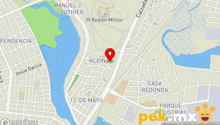 mapa de GM Servicios e Ingeniería Integral Tienda de electricidad en Mazatlán