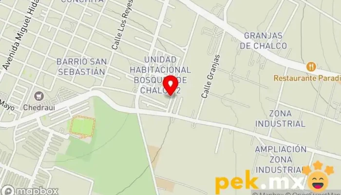 mapa de GMS Ingenieros Servicio de instalación eléctrica en Chalco de Díaz Covarrubias