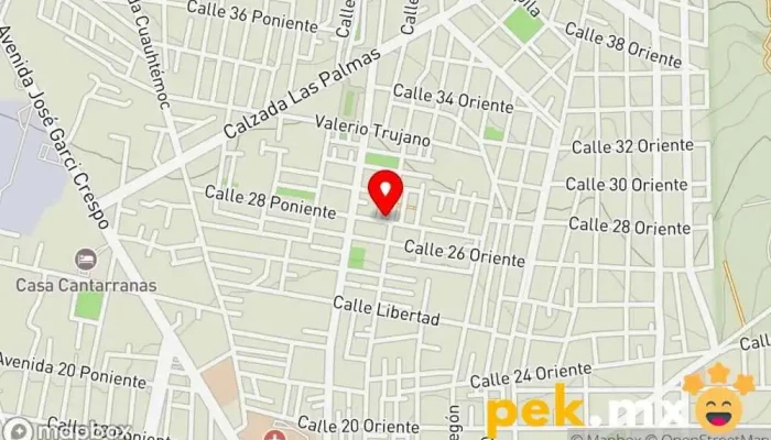 mapa de GREMEL Grupo Empresarial Eléctrico Electricista en Tehuacán