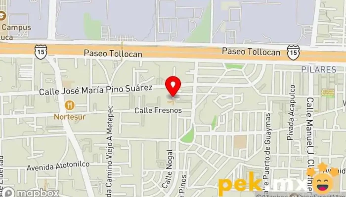 mapa de GRUPO ANVIFRA S.A. DE C.V. Servicio de instalación eléctrica, Persona de mantenimiento, Servicio de instalación de ventanas, Servicio de instalación de suelos de madera en San Jerónimo Chicahualco