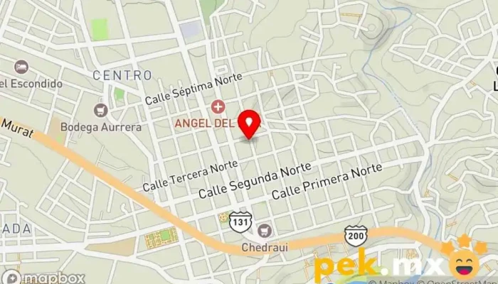 mapa de Grupo Cero Costa S.A de C.V / Don Félix Ferretería Ferretería, Electricista, Tienda de artículos de fontanería en Puerto Escondido