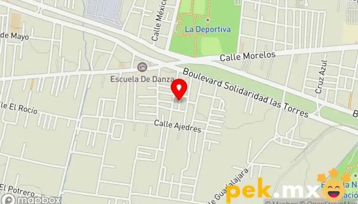 mapa de Grupo CODEP Electricista en San Miguel Zinacantepec