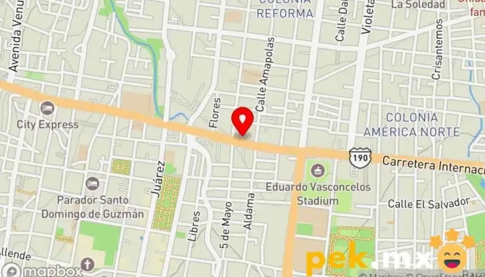 mapa de Grupo Eléctrico de Oaxaca Tienda de electricidad en Oaxaca de Juárez