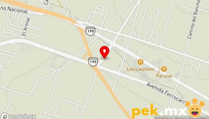 mapa de Grupo Eléctrico de Oaxaca Ferretería en Tlalixtac de Cabrera
