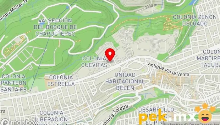 mapa de Grupo Intecsa ITA ABB Mexico Electricista, Ingeniero eléctrico en Álvaro Obregón, Ciudad de México