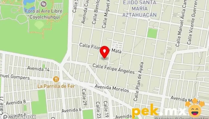 mapa de Grupo Tecnohogar Electricista, Servicio de reparación de neveras en Iztapalapa, Ciudad de México
