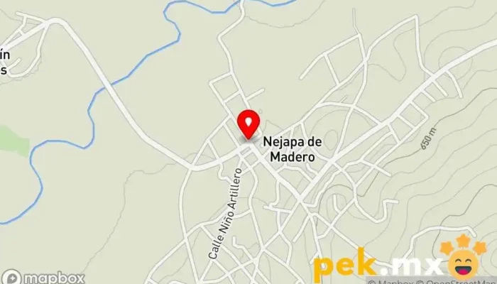 mapa de H. Ayuntamiento de Nejapa de Madero Oficina de gobierno local, Ayuntamiento en Nejapa de Madero