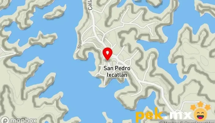 mapa de H. AYUNTAMIENTO DE SAN PEDRO IXCATLAN Oficina de la Administración en San Pedro Ixcatlán