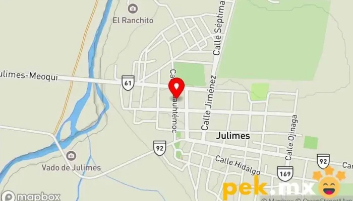 mapa de ha lachingadaautomotris Servicio de reparación de sistemas eléctricos para automóviles en Julimes