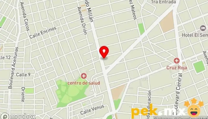 mapa de Handyman plomería y electricidad Tienda de herramientas en Guasave