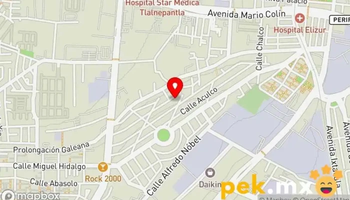 mapa de IESSA Insumos Equipos y Servicios S.A. de C.V. Electricista, Empresa de suministros industriales en Tlalnepantla