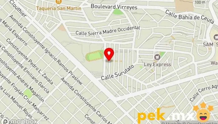 mapa de Ingeniería e Instalaciones Eléctricas de Sinaloa Asesor en ingeniería en Culiacán Rosales