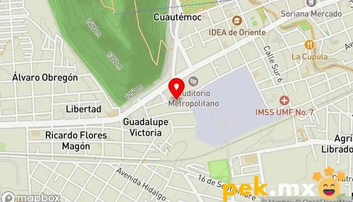 mapa de INGENIERIA Y COMERCIALIZACIÓN ELÉCTRICA Servicio de instalación eléctrica en Orizaba