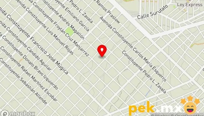 mapa de Inse Industrial Electricista en Culiacán Rosales