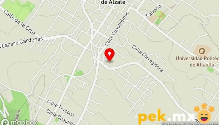 mapa de Instalación Y Reparación De Plomería Y electricidad Oficinas de empresa en Ozumba de Alzate