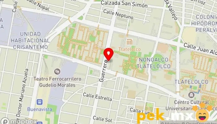 mapa de INSTALACIONES ELÉCTRICAS DE MÉXICO Electricista en Cuauhtémoc, Ciudad de México