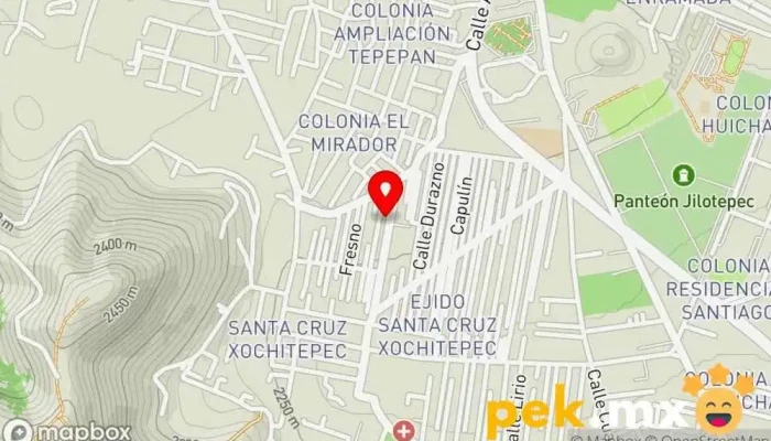 mapa de Instalaciones Eléctricas, Mantenimiento y Seguridad Servicio de instalación eléctrica, Contratista general, Servicio de seguridad en Xochimilco, Ciudad de México