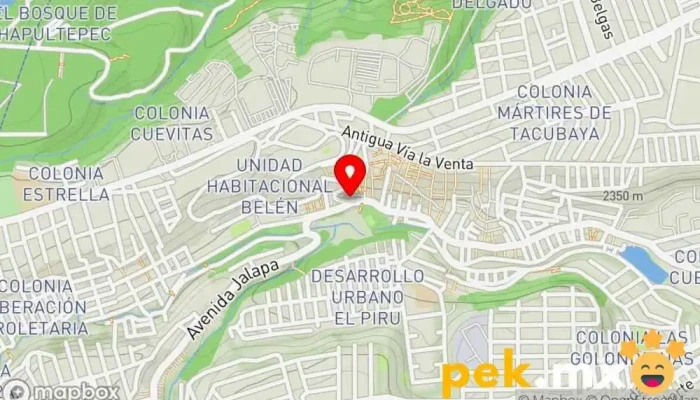 mapa de Instalaciónes Electricas Meza Empresa constructora en Álvaro Obregón, Ciudad de México