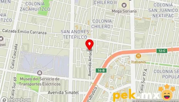 mapa de instalaciones electricas VEMON Electricista en Iztapalapa, Ciudad de México