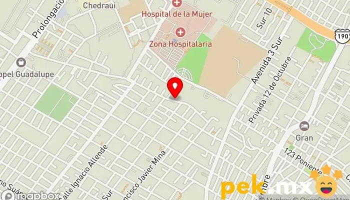 mapa de Instalaciones electricas y de plomería en general 