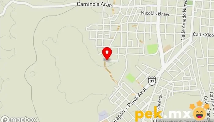 mapa de Instalaciónes electricas Zavala Electricista en Paracho de Verduzco